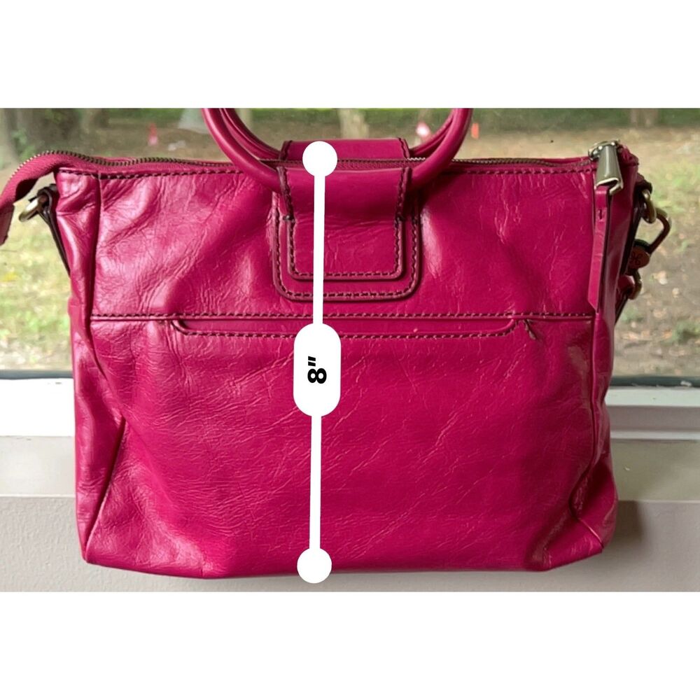 HOBO Sheila Medium Satchel in Fuschia - Picture 8 of 11